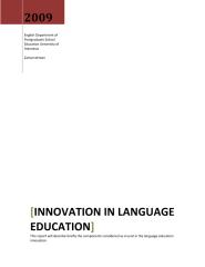 Innovation in Language education.pdf