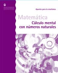 Apuntes para la enseñanza – Matemática Calculo mental con números naturales.pdf
