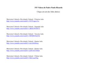 193 vídeos do Padre Paulo Ricardo.pdf