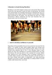 Blunders to Avoid During Marathon.pdf