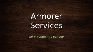 Armorer Services.pptx