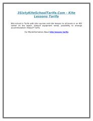 3SixtyKiteSchoolTarifa.Com - Kite Lessons Tarifa.doc