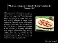 What's a good recipe for Roma Tomatoes  & Mozzarella.pdf