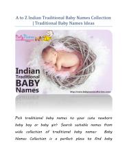 A to Z Indian Traditional Baby Names Collection-Traditional Baby Names Ideas.pdf